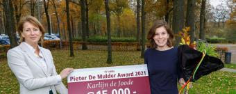 Karlijn de Joode wint Pieter De Mulder Award 2021
