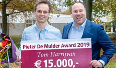 Uitreiking Pieter de Mulder Award 2019 aan Tom Harrijvan | Pfizer Nederland