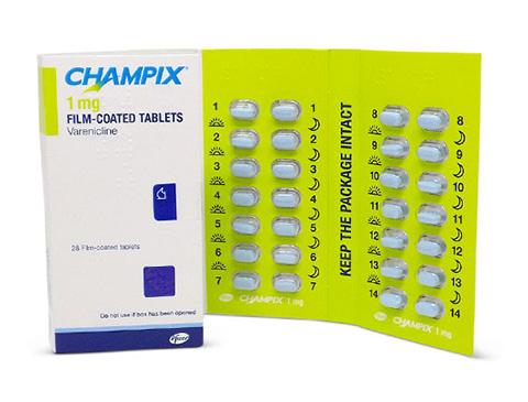 naaimachine koppeling Aanwezigheid Champix® | Pfizer