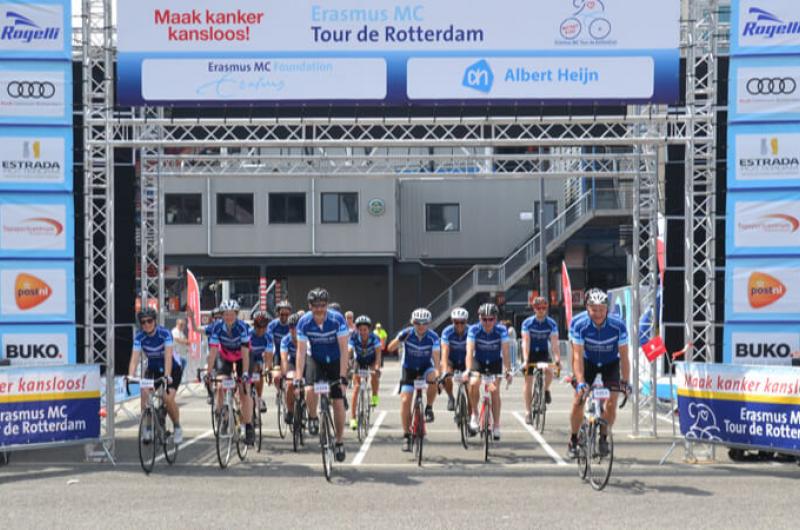 De Tour de Rotterdam is echt wel gers. | Pfizer Nederland