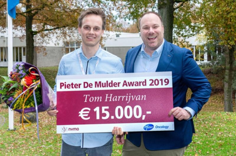 Uitreiking Pieter de Mulder Award 2019 aan Tom Harrijvan | Pfizer Nederland