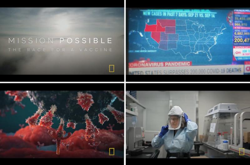 National Geographic documentaire ‘Mission Possible -The Race for a Vaccine’