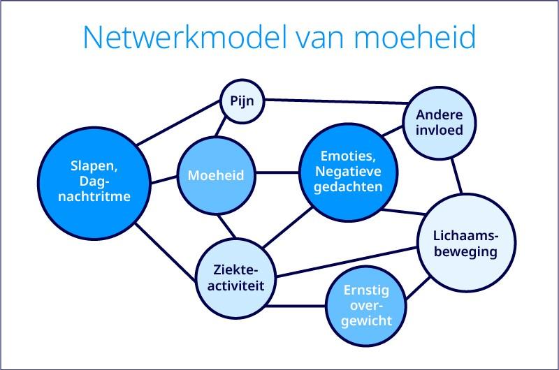 netwerk model van moeheid
